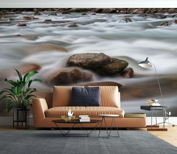 3D River Stones 2057 Wall Mural Wall Murals