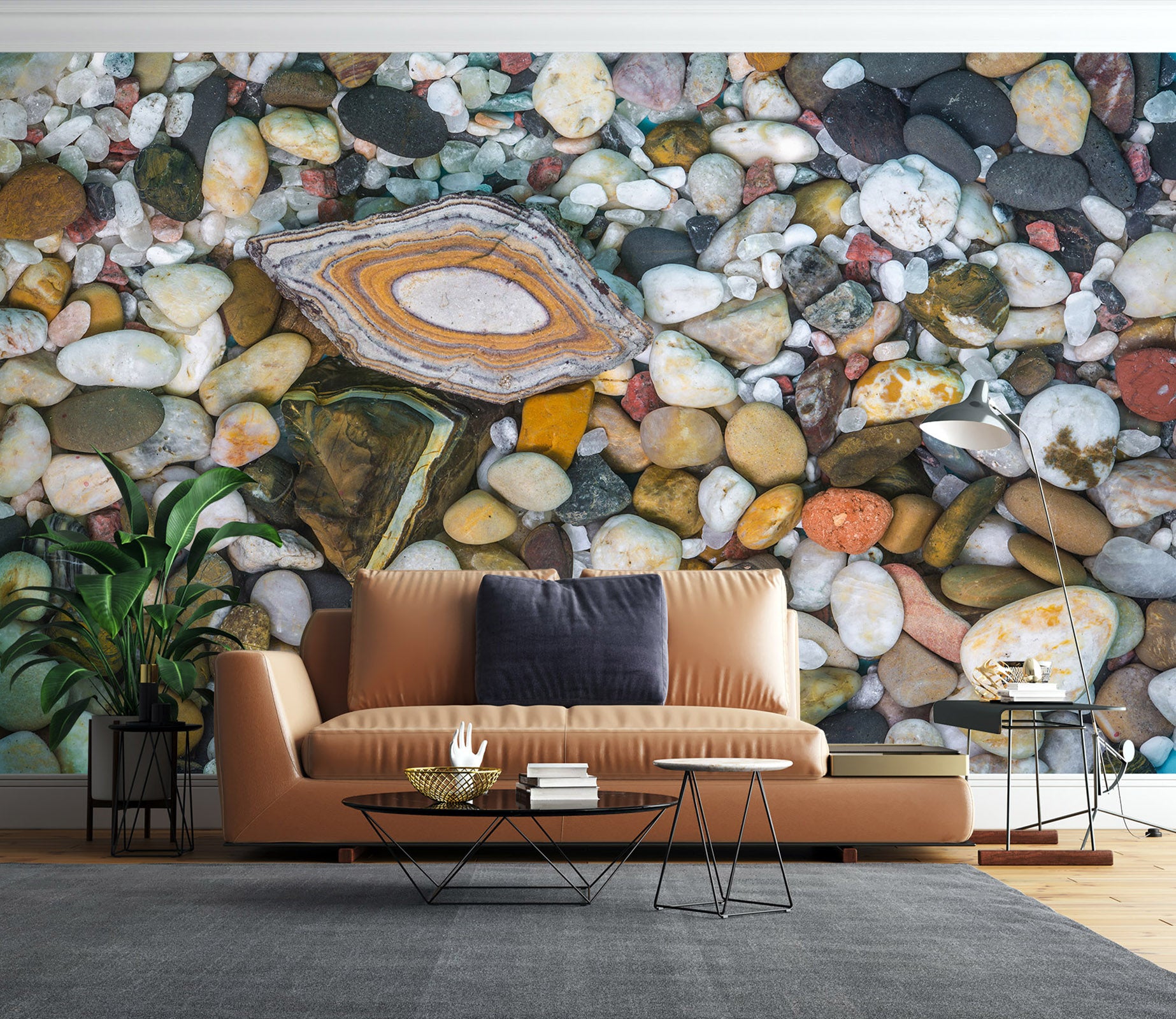 3D Grey Stone 2029 Wall Mural Wall Murals