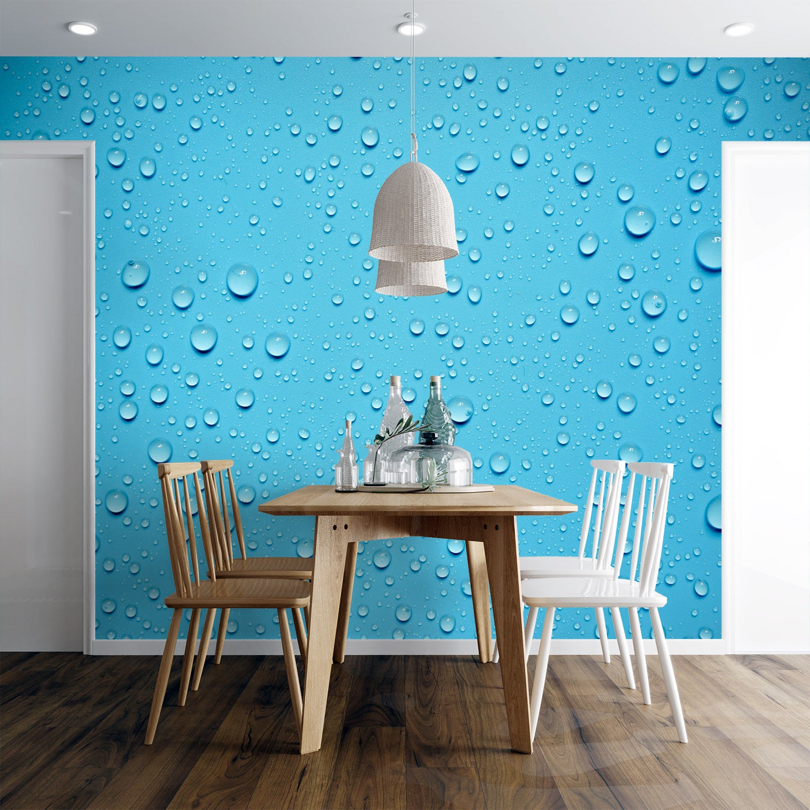 3D Water Drops 2036 Wall Mural Wall Murals