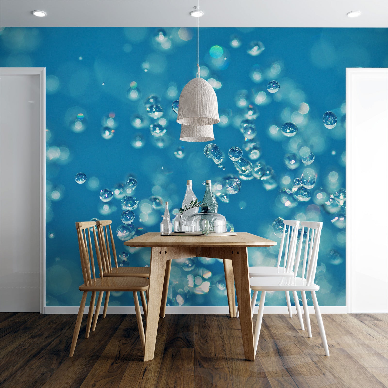 3D Water Droplets 2006 Wall Mural Wall Murals