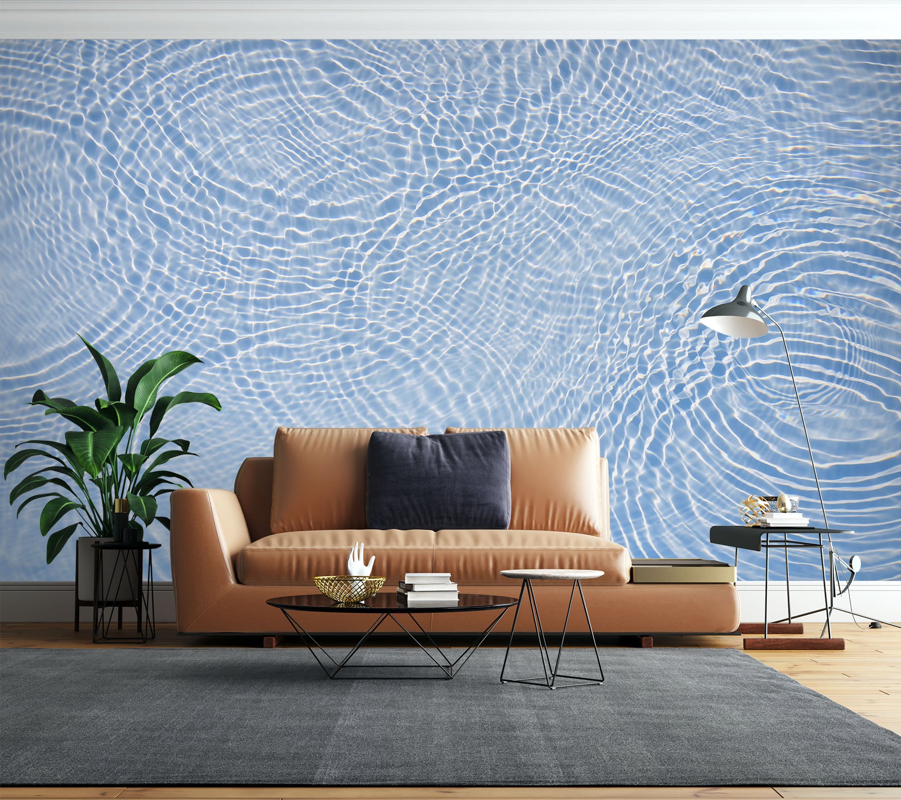 3D Water Pattern 2001 Wall Mural Wall Murals