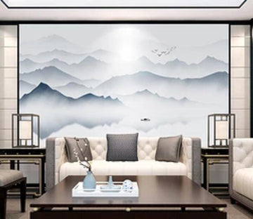 3D Peak Mountain WG864 Wall Murals