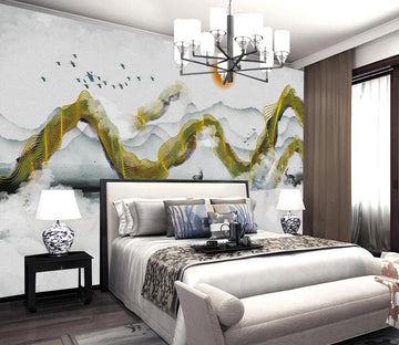 3D Sun White Cloud WC653 Wall Murals