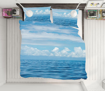 3D Blue Sea 062 Marco Carmassi Bedding Bed Pillowcases Quilt