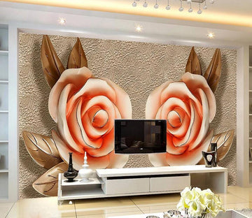 3D Bright Rose WC847 Wall Murals