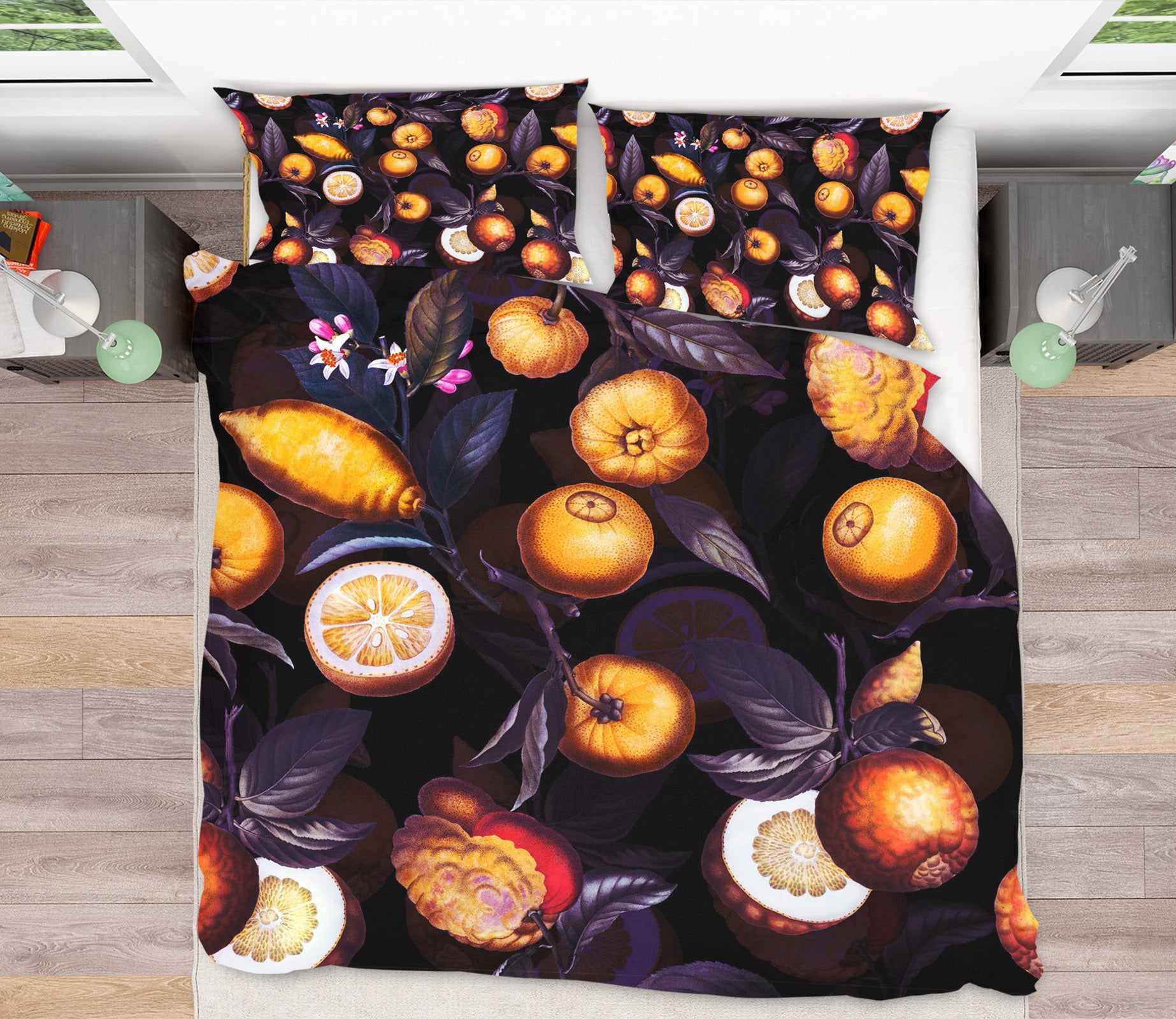 3D Lemon Tree 155 Uta Naumann Bedding Bed Pillowcases Quilt