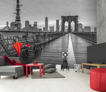 3D New York Umbrella 013 Assaf Frank Wall Mural Wall Murals