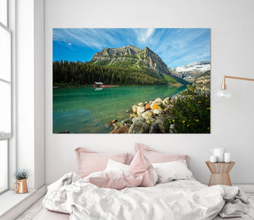 3D Canyon Stream 015 Kathy Barefield Wall Sticker