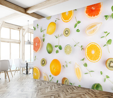 3D Colored Fruits 1405 Wall Murals
