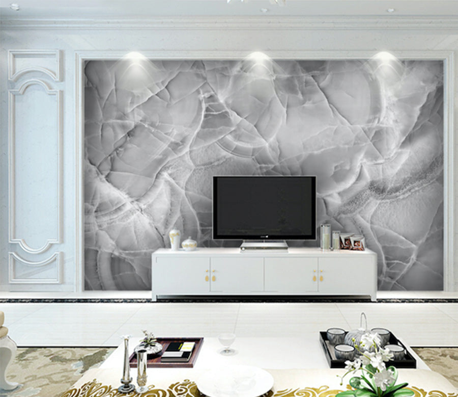 3D Grey Pattern WG204 Wall Murals