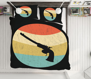 3D Colored Weapons 67045 Bed Pillowcases Quilt