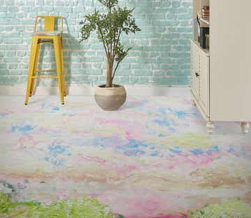 3D Colorful Cloud Paint Pattern 9503 Allan P. Friedlander Floor Mural  Wallpaper Murals Self-Adhesive Removable Print Epoxy