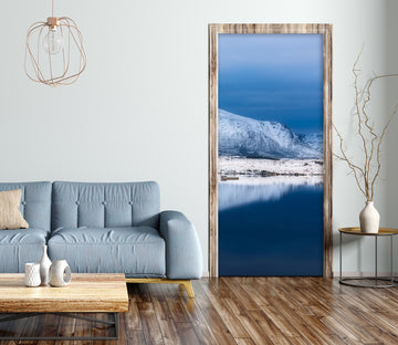 3D Lake Glacier 119215 Marco Carmassi Door Mural