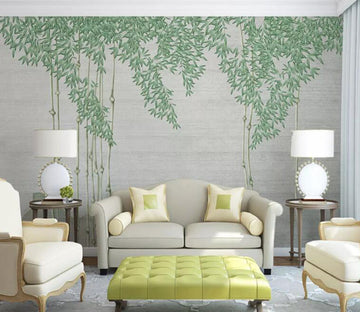 3D Green Leaf WG64 Wall Murals Wallpaper AJ Wallpaper 2 