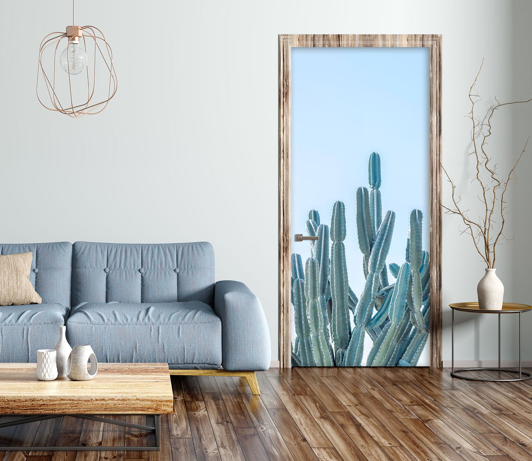 3D Cactus 101209 Assaf Frank Door Mural