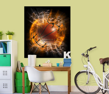 3D Magic Basketball 63563 Tom Wood Wall Sticker