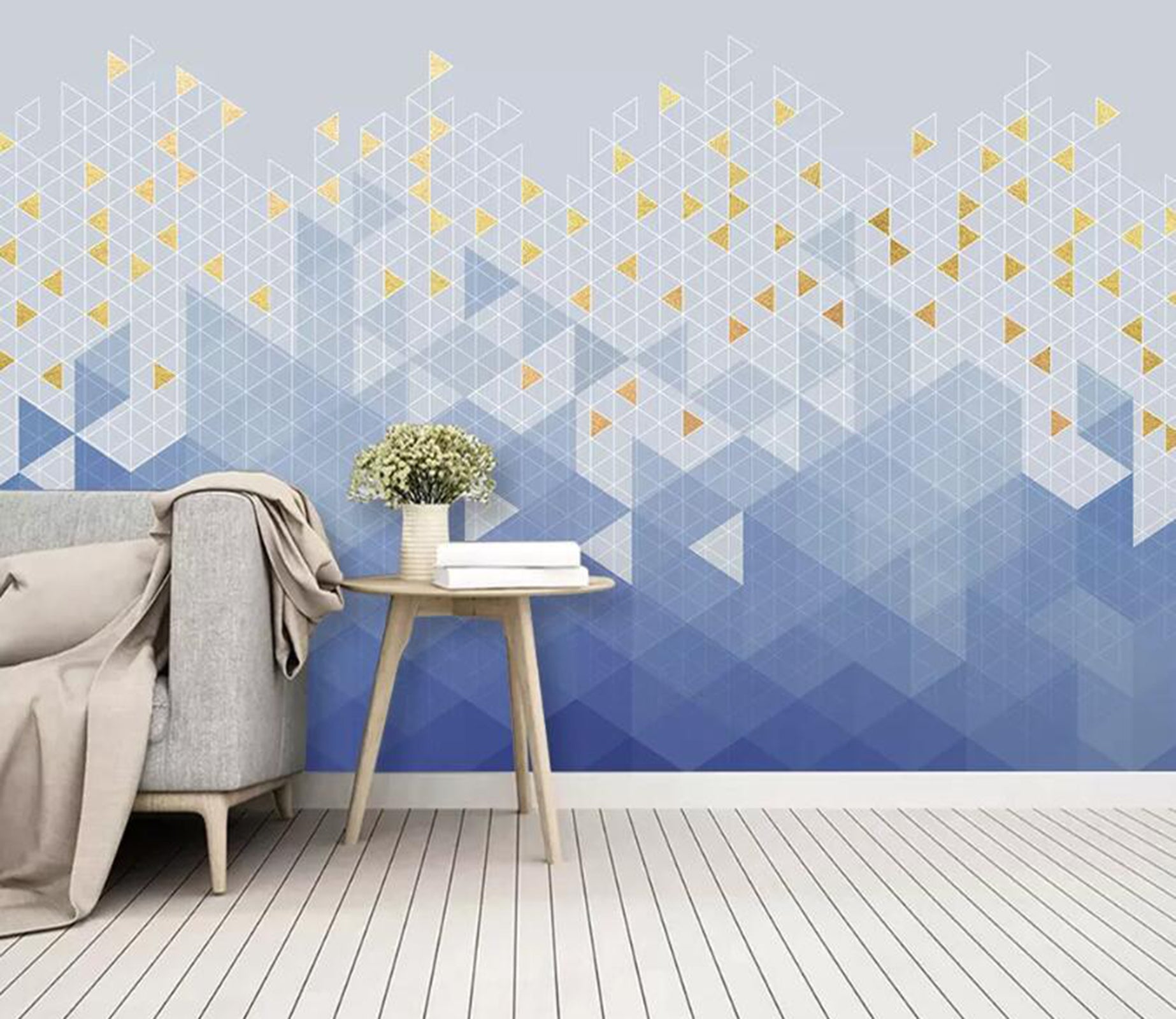 3D Color Geometry WC27 Wall Murals Wallpaper AJ Wallpaper 2 