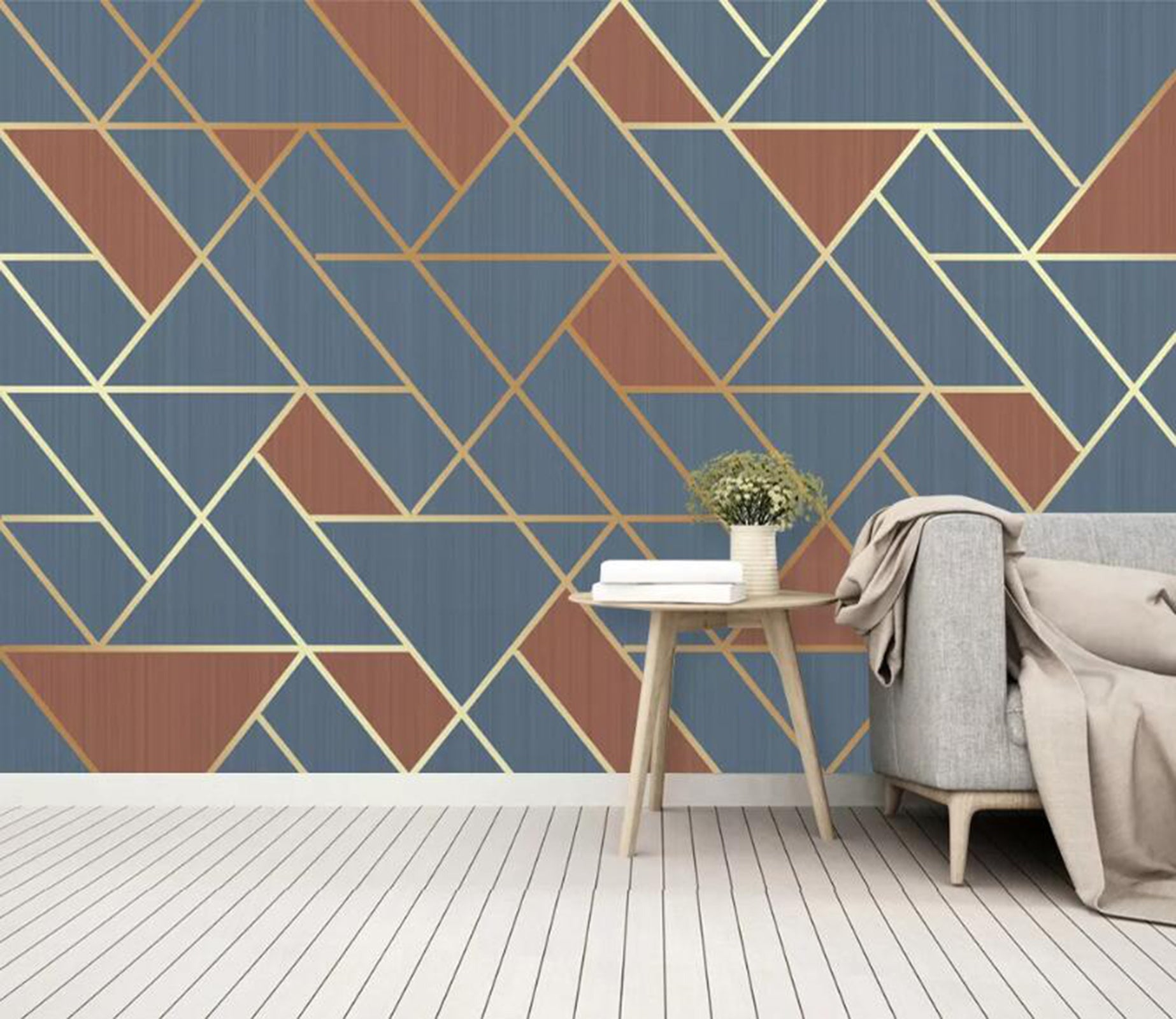 3D Color Geometry WC84 Wall Murals Wallpaper AJ Wallpaper 2 