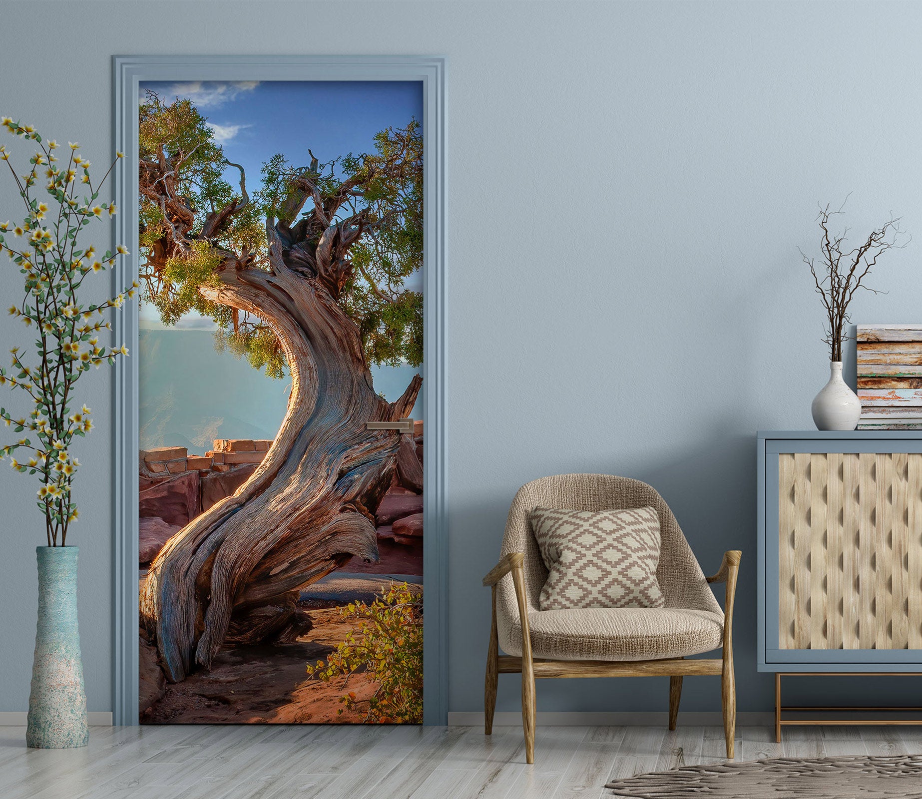 3D Tree 107181 Beth Sheridan Door Mural