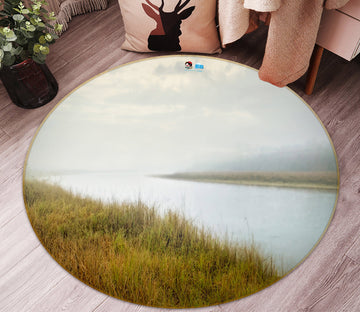 3D Grass River 5037 Beth Sheridan Rug Round Non Slip Rug Mat