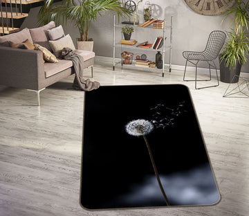 3D Dandelion 1114 Marco Carmassi Rug Non Slip Rug Mat