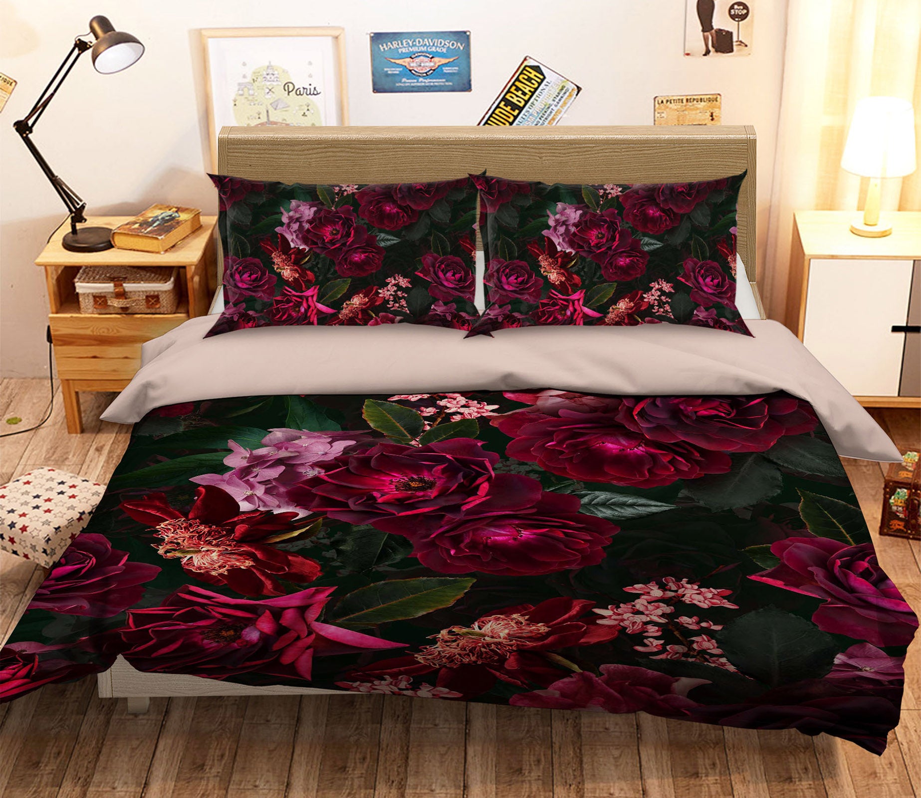 3D Flower Growth 151 Uta Naumann Bedding Bed Pillowcases Quilt