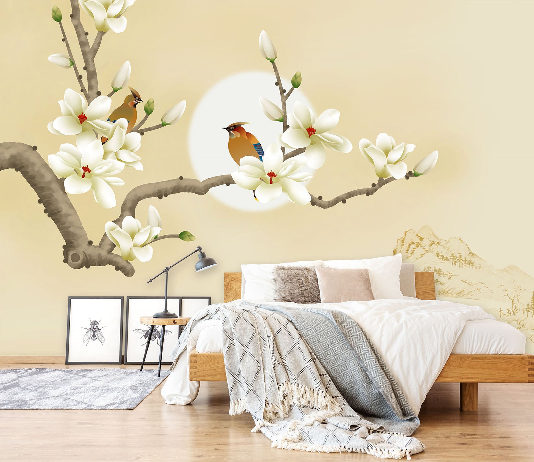 3D Spring Flowers 1614 Wall Murals