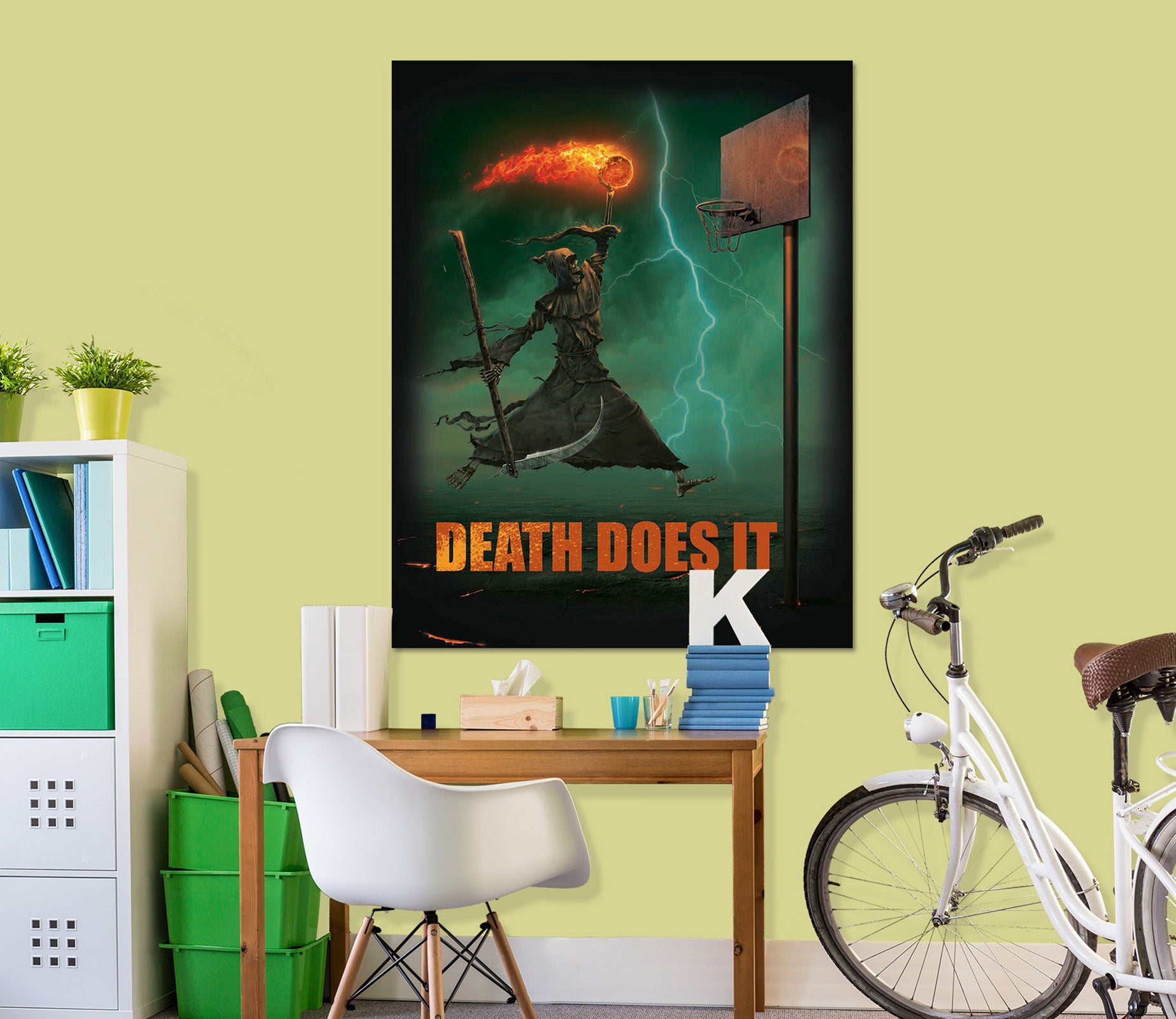 3D Death Does It 029 Vincent Hie Wall Sticker