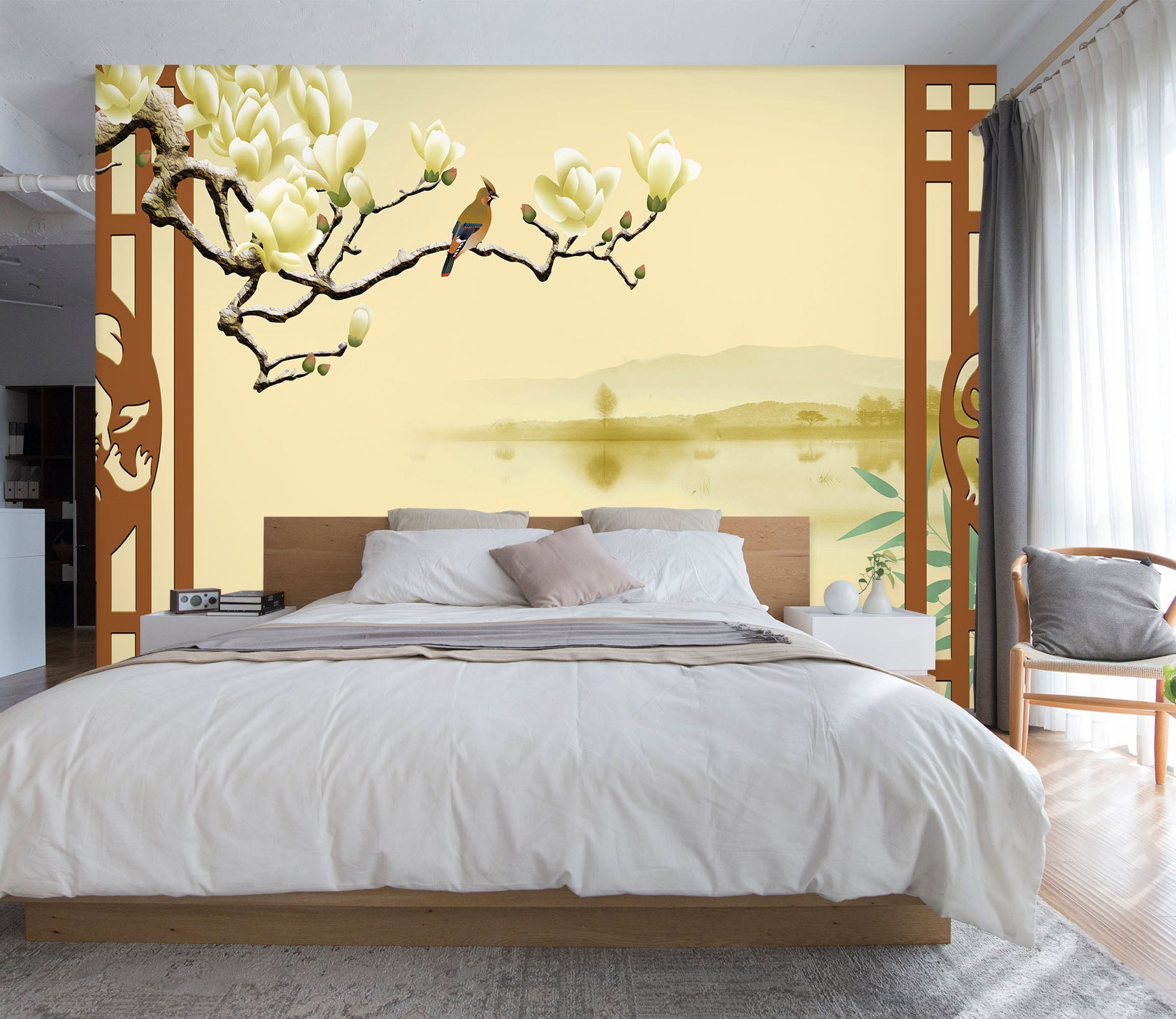 3D Spring Flowers 1613 Wall Murals