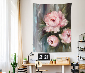 3D Pink Flower 3689 Skromova Marina Tapestry Hanging Cloth Hang
