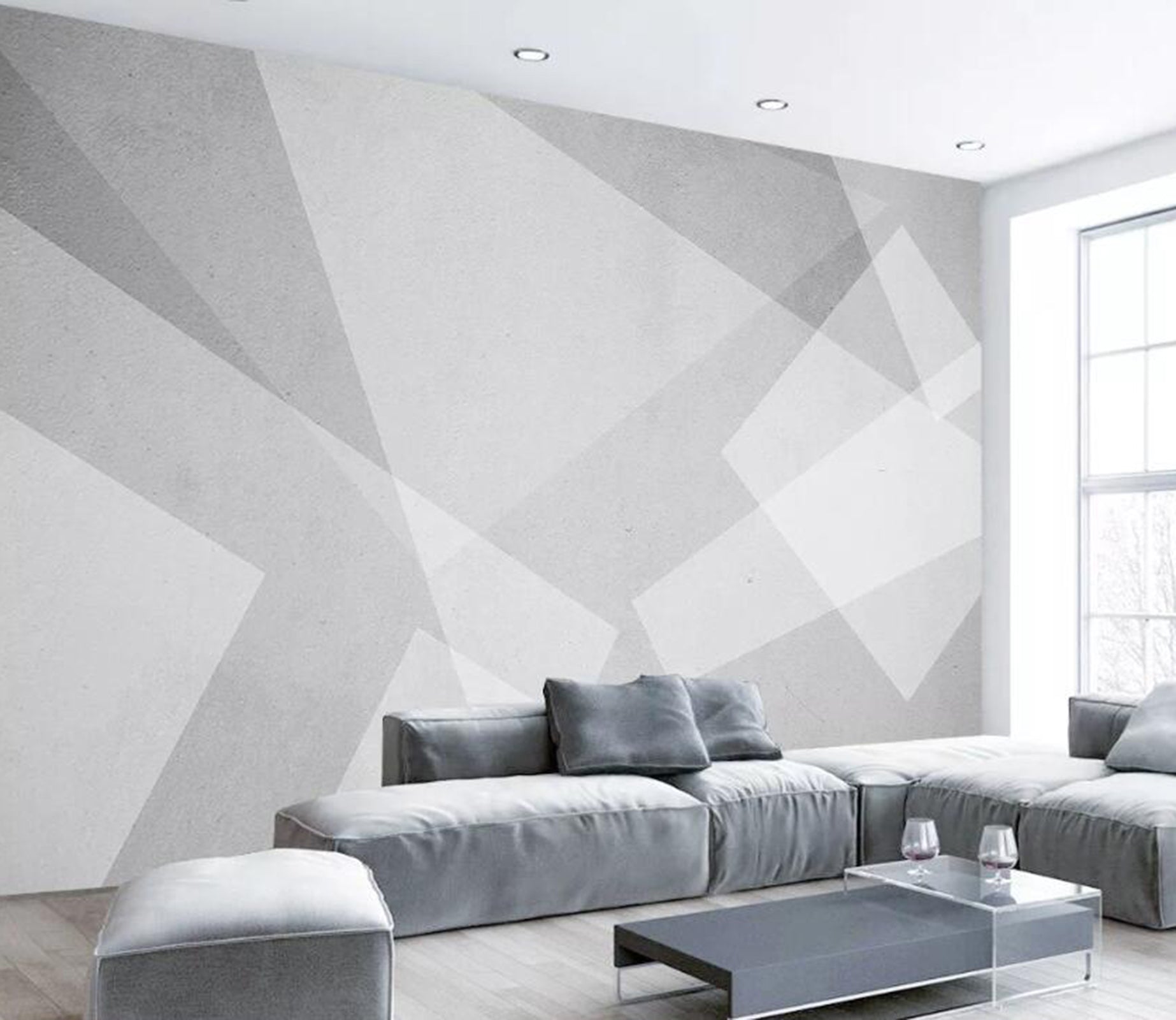 3D Geometric Piece WC23 Wall Murals Wallpaper AJ Wallpaper 2 