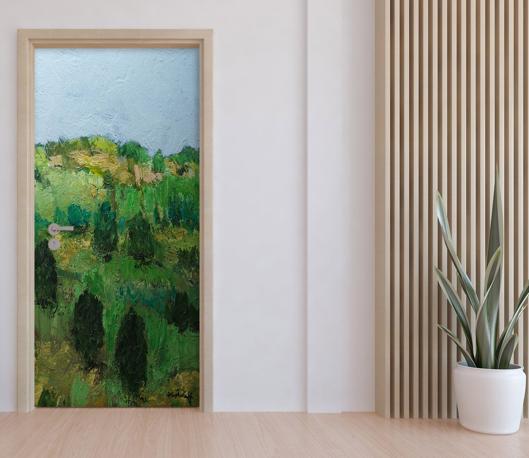 3D Green Woods 93127 Allan P. Friedlander Door Mural