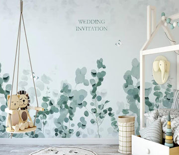 3D Leaf Butterfly WC2415 Wall Murals