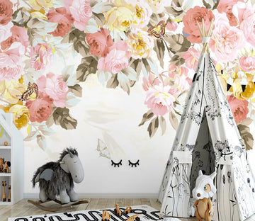 3D Dense Flower WC2649 Wall Murals