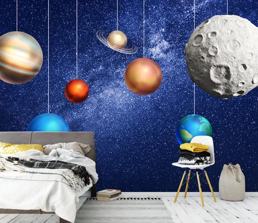 3D Earth Universe WC2119 Wall Murals