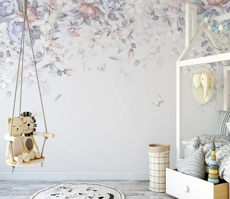 3D Fresh Flower WC2255 Wall Murals