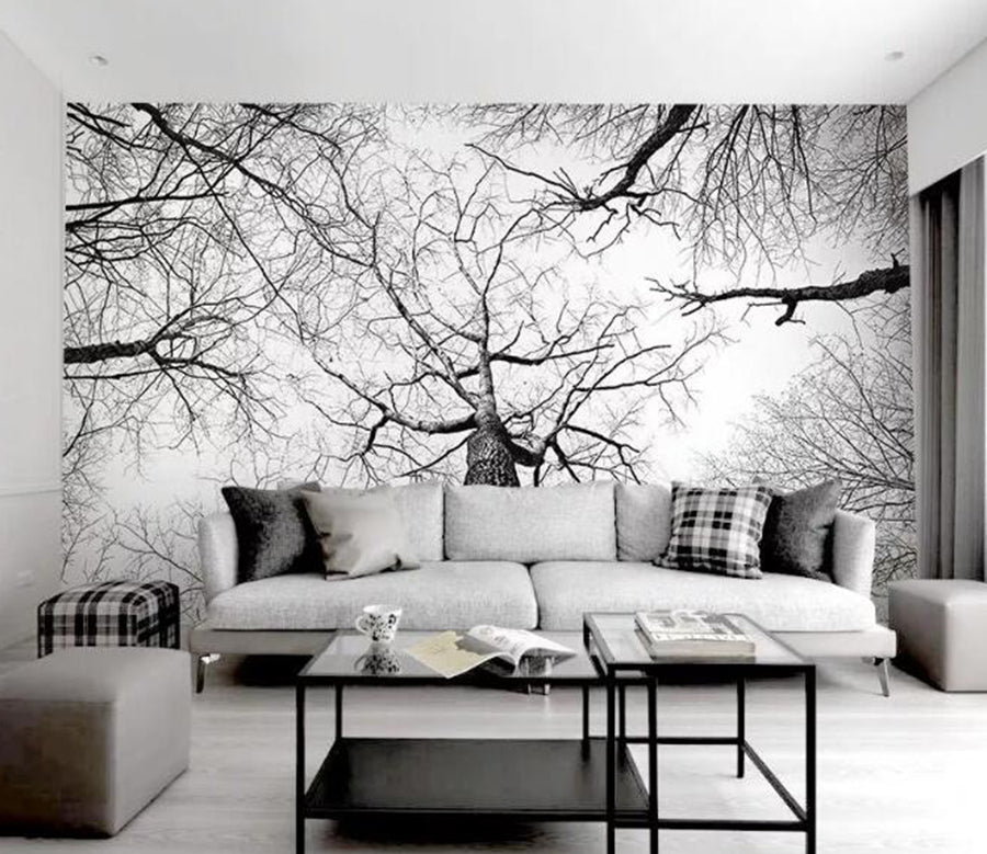 3D Forest Sky WG600 Wall Murals