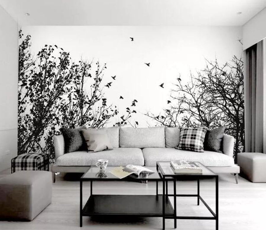 3D Forest Bird WG599 Wall Murals