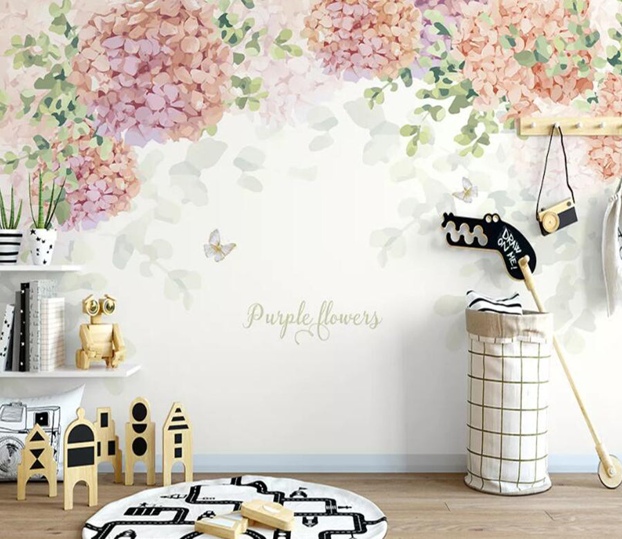 3D Pink Bouquet WC2224 Wall Murals