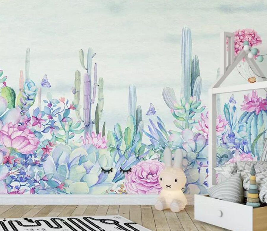 3D Fragrance Flower WG717 Wall Murals