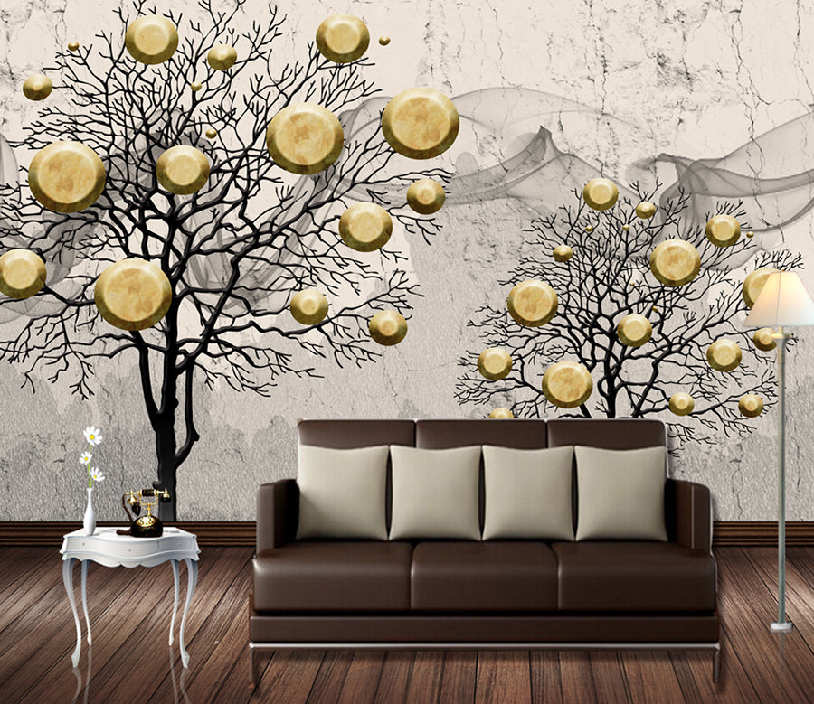 3D Decorative Tree WG360 Wall Murals