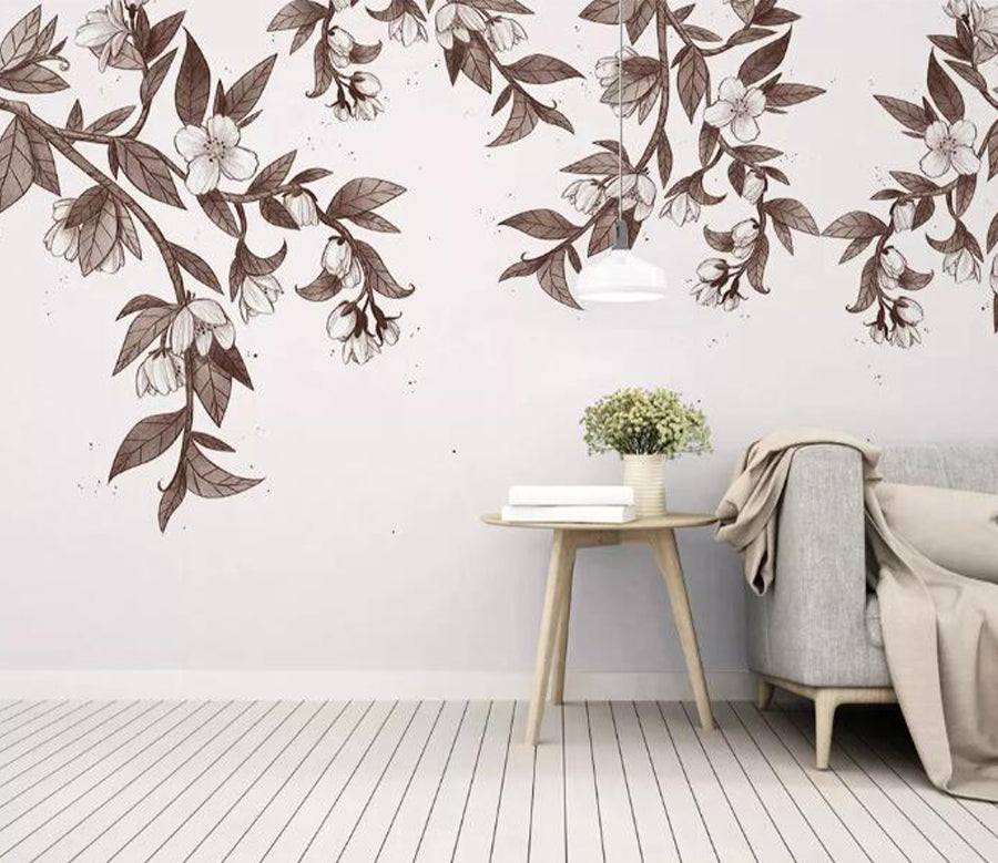 3D Growing Flower WG824 Wall Murals