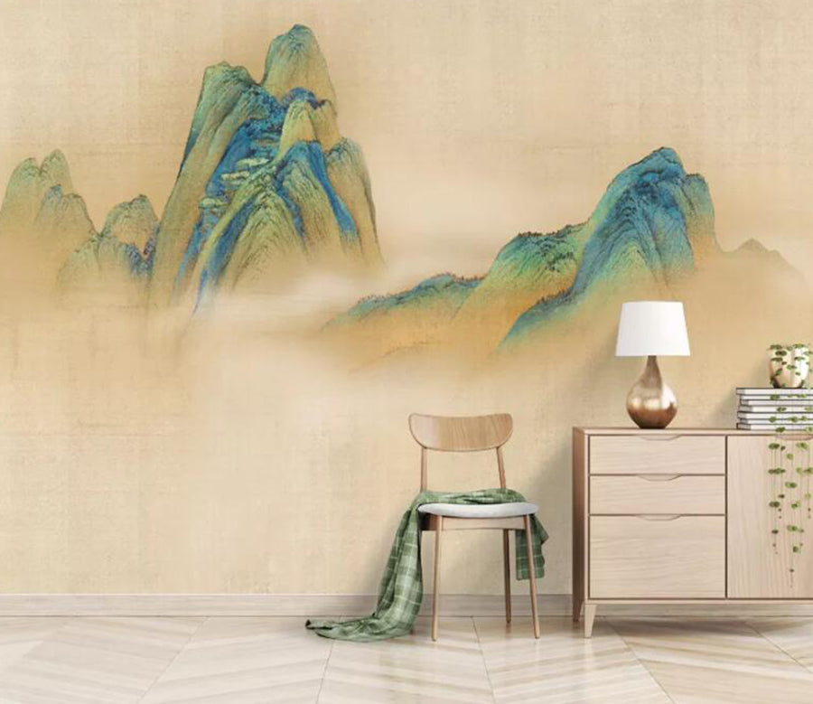 3D Mountain Peak WC2092 Wall Murals