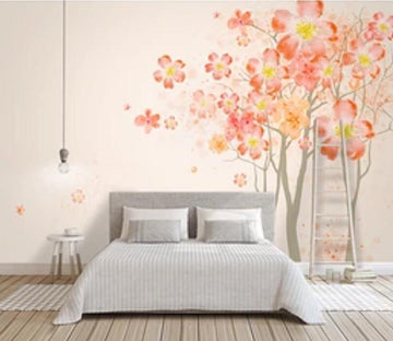 3D Blooming Flower WG1279 Wall Murals