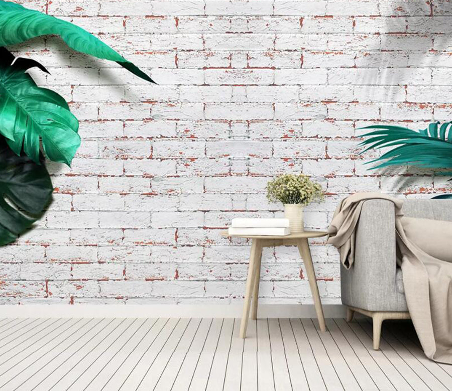 3D Banana Leaf WC1954 Wall Murals