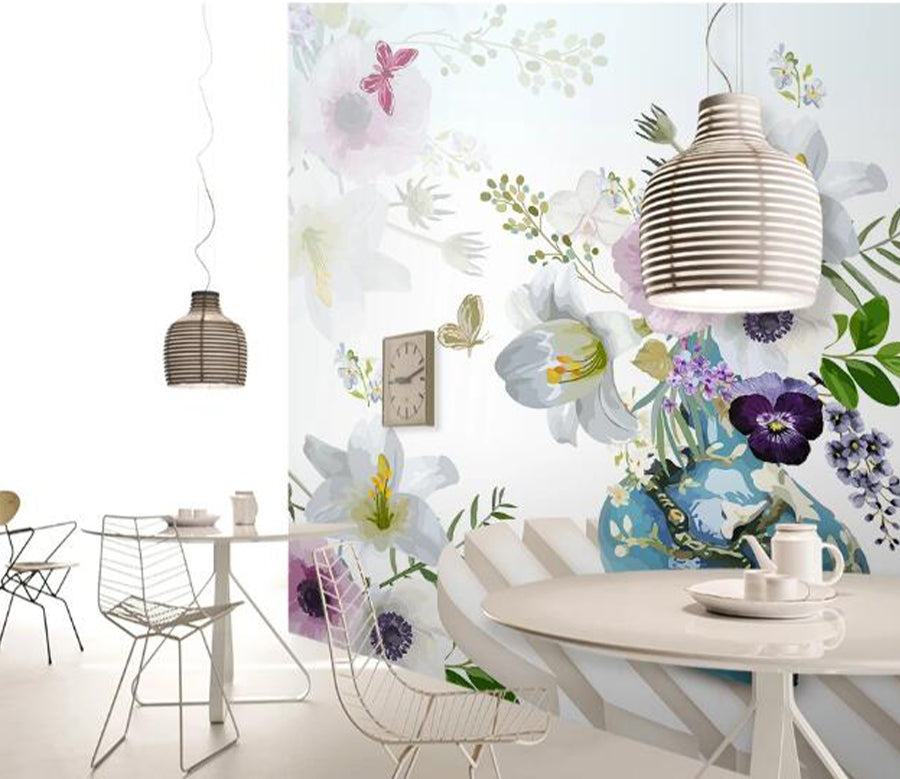 3D Paint Butterfly WC1466 Wall Murals