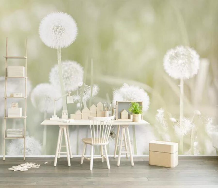 3D Dandelion Plants WG700 Wall Murals