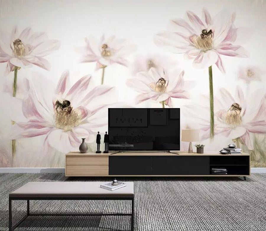 3D Blooming Lily WG907 Wall Murals