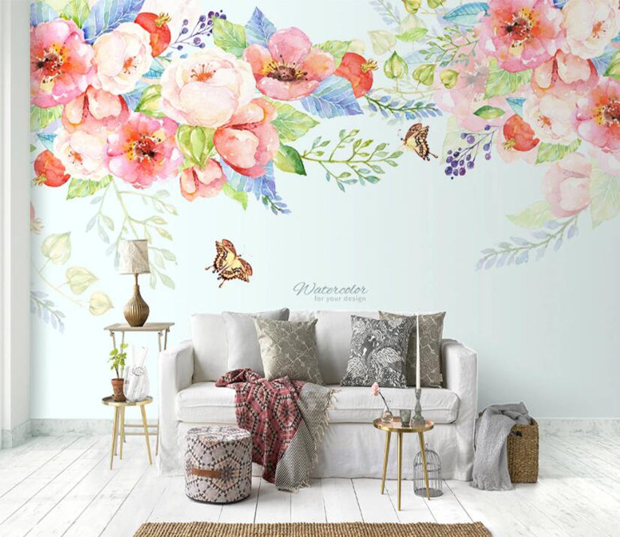 3D Gorgeous Bloom WG935 Wall Murals