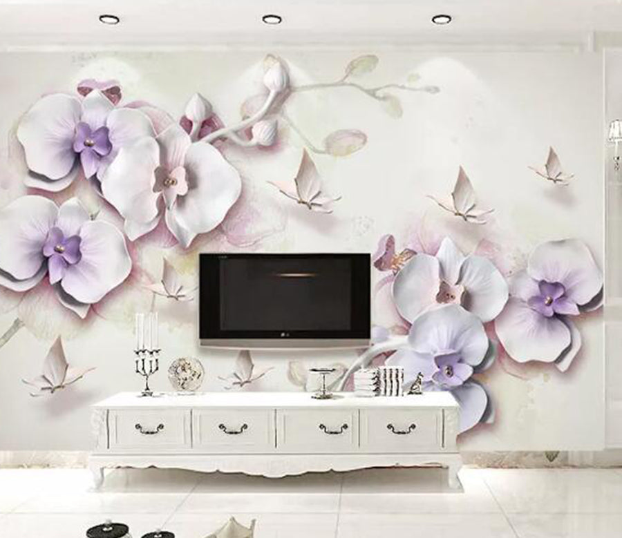 3D Butterfly Flying WG706 Wall Murals